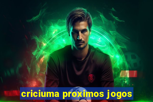 criciuma proximos jogos